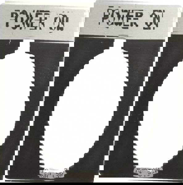 Square, Legend Plate - Power On